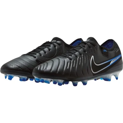 Afbeelding van Tiempo Legend 10 Elite DV4328 Voetbalschoenen Heren Zwart Hyper Royal Chrome990 9