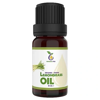 Afbeelding van Citroengrasolie 10ml, vegan 100% natuurlijke essentiële Olie Puur etherische Citroen Gras (Cymbopogon Citratus Leaf Oil) Lemongras Oil voor aromadiffuser Diffuser