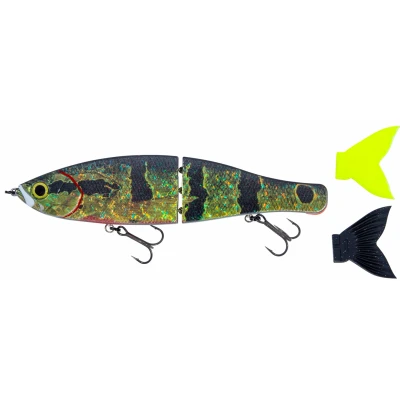 Afbeelding van Ultimate Collos X Glide Swimbait Jungle Peacock 24cm (124g)