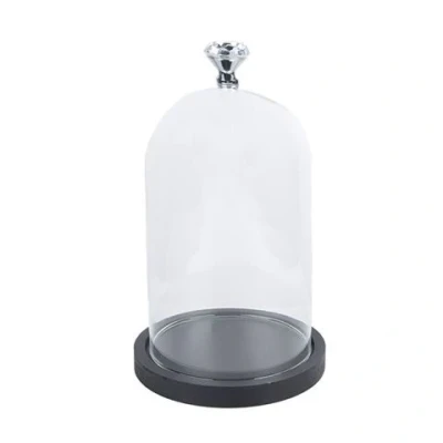 Afbeelding van Clayre &amp; Eef Stolp Ø 12*19 cm Transparant Glas Rond Glazen