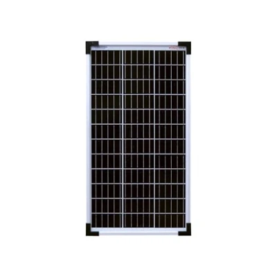 Afbeelding van Enjoysolar® 30 watt 12 V monokristallijn zonnepaneel, module, monokristallijn, ideaal voor tuin, van of caravan.