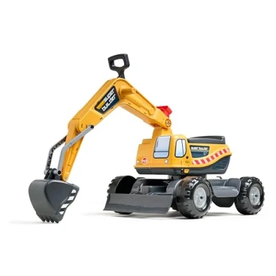 Afbeelding van Super Builder graafmachine op wielen