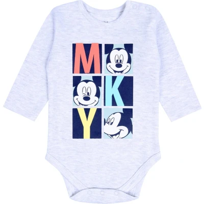 Afbeelding van Grijze romper met lange mouwen Mickey Mouse DISNEY