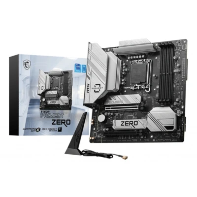 Afbeelding van Moederbord Intel MSI B760M PROJECT ZERO