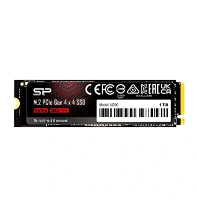 Afbeelding van Silicon Power 1TB UD90 SSD NVMe 4.0 Gen4 PCIe M.2 Soilid State Drive R/W up to 5,000/4,500 MB/s SP01KGBP44UD9005
