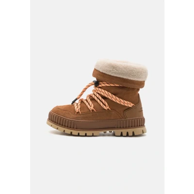Afbeelding van Palladium Pallashock Hiver Unisex Veterboots, Maat: 42, Dear brown Veloursleer