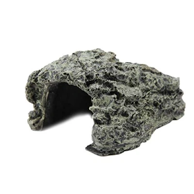 Afbeelding van Reptiel Grot, Hars Basking Platform Hiding Habitat Aquarium Terrarium Decoratie Ornament voor Kleine Hagedissen Schildpadden Amfibieën Vis(S)