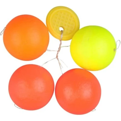 Afbeelding van Trout Master Round Pilots Mix (6 pcs) Maat : 10mm