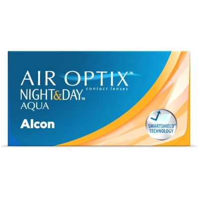 Afbeelding van +3.75 Air Optix® Night &amp; Day® 6 pack Maandlenzen BC 8.60 Contactlenzen