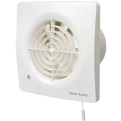 Afbeelding van Vent Axia Supra badkamerventilator 100 HT met timer/vochtsensor