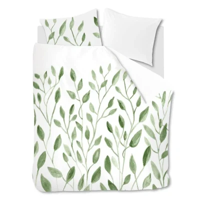 Afbeelding van Snoozing Dian Dekbedovertrek Extra breed 260x200/220 cm Green