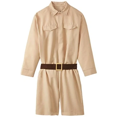 Afbeelding van Amscan Verkleedkostuum Safari Heren Polyester Beige 3 delig Mt M/l