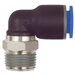 Afbeelding van PERSLUCHT KNIE 8X6MM X 1/4&quot; UITW KUNSTSTOF KLEM