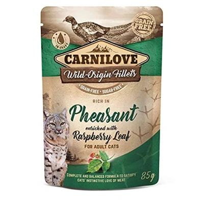 Afbeelding van Kattenvoer Carnilove Cat Pouch Framboos Fazant 85 g