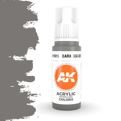 Afbeelding van Dark Sea Grey Acrylic Modelling Colors 17ml AK11015