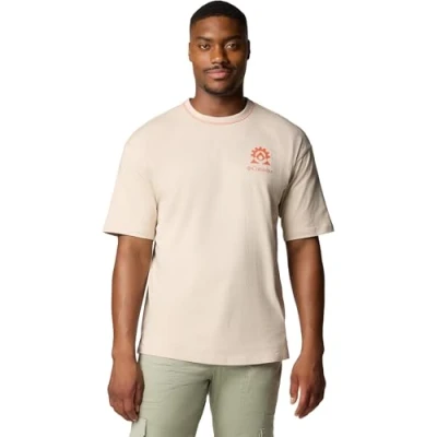 Afbeelding van Columbia LANDROAMER CREW Tshirt print, Heren, Maat: XXL, Dark stone