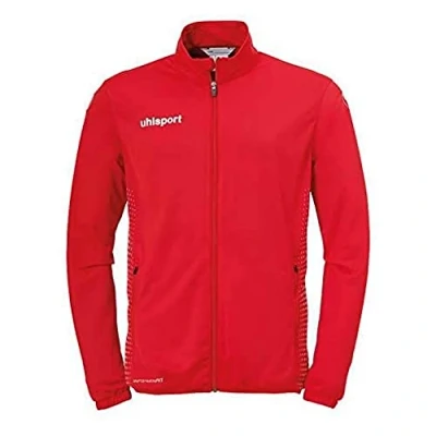 Afbeelding van Uhlsport Score Trainingsjas Kind Rood Wit Maat 116