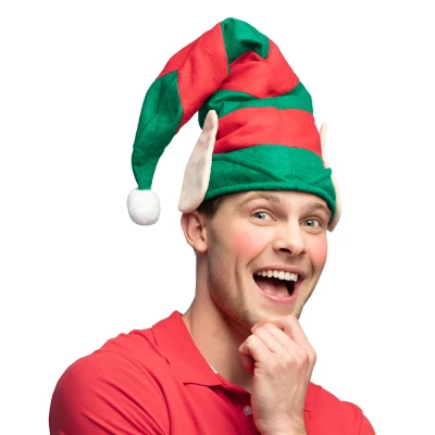 Afbeelding van Boland Kerstmuts Elf Één maat Volwassenen Unisex Kerst