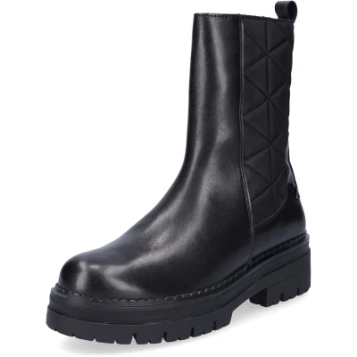 Afbeelding van Marco Tozzi Dames by Guido Maria Kretschmer 2 86402 29 Boot Mode Laarzen, Black Nappa C, 40 EU