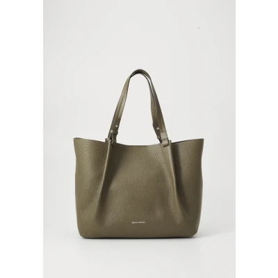 Afbeelding van Marc O&#039;Polo Bellar Shopper Dark Mossy Olive Donkergroen