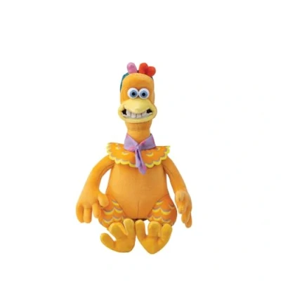 Afbeelding van Aurora, 61553, Chicken Run Molly 25 cm, zacht speelgoed, oranje