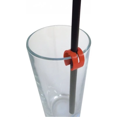 Afbeelding van Rietjeshouder Strawberi set 5 stuks