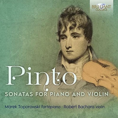 Afbeelding van Marek Toporowski Pinto: Sonatas For Piano And Violin (CD)