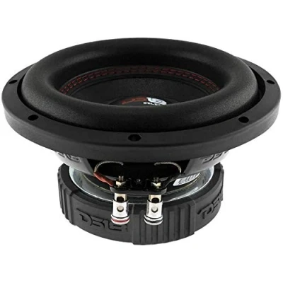 Afbeelding van 1 SUBWOOFER DS18 SELECT SLC 8S SLC8S 20,00 cm 200 mm 8&quot; watt rms en 400 max svc single voice coil 4 ohm sub ideaal voor kofferbakdeksel, stuk