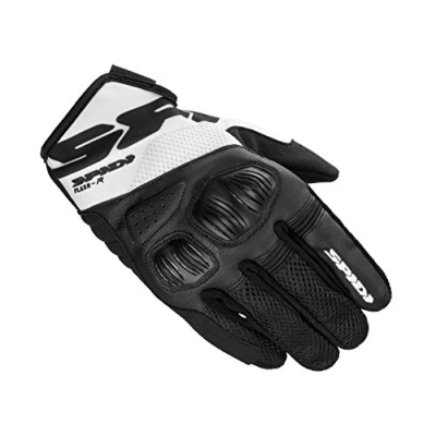 Afbeelding van Spidi Flash R Evo de Handschoenen van motorfiets, zwart wit, afmeting L voor man