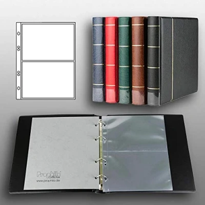 Afbeelding van Prophila Kobra Postcard Album with 20 pockets for 40 Postcards