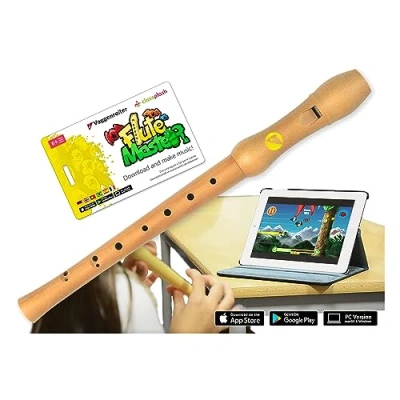 Afbeelding van Voggenreiter Flute Master App incl. houten blokfluit