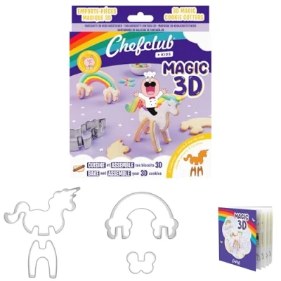 Afbeelding van Ausstecher Einhorn &amp; Regenbogen: Magic 3D