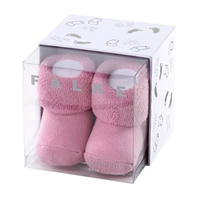 Afbeelding van FALKE Uniseks baby Sokken Erstling B SO Katoen eenkleurig 1 Paar, Roze (Thulit 8663), 62 68
