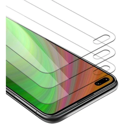 Afbeelding van Cadorabo 3x Screenprotector geschikt voor Honor View 30 PRO Beschermende Pantser Film in KRISTALHELDER Getemperd (Tempered) Display beschermend glas 9H hardheid met 3D Touch
