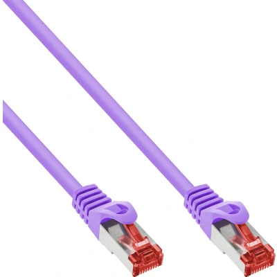 Afbeelding van InLine® Patchkabel, S STP/PiMF, Cat. 6, paars, 7.5m