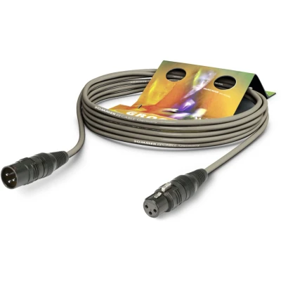 Afbeelding van Sommer Cable Microfoonkabel SC STAGE 20m grijs HICON, SGCE 2000 GR