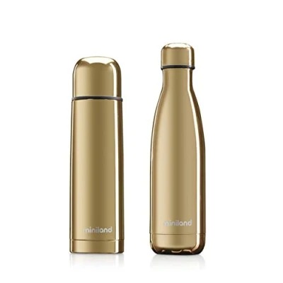 Afbeelding van Miniland Mybaby&amp;Me, 89259, set thermoskan, 500 ml, goud