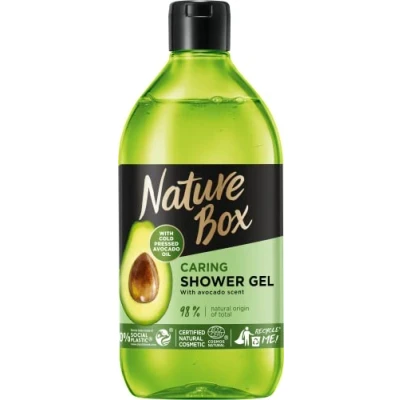 Afbeelding van Nature Box Douchegel Caring with Avocado Scent 385ml