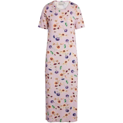 Afbeelding van ESSENZA Titia Fiorre Nachthemd Korte Mouw Pale lilac L