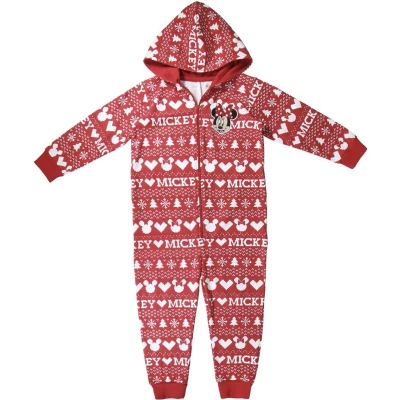 Afbeelding van onesie pyjama Minnie mousse maat 116 6 jaar