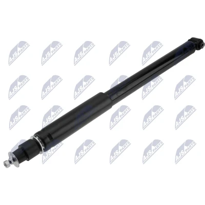 Afbeelding van NTY A ME 032 schokdemper Achteras Gasdruk Telescoop Pen bovenaan, Oog onderaan