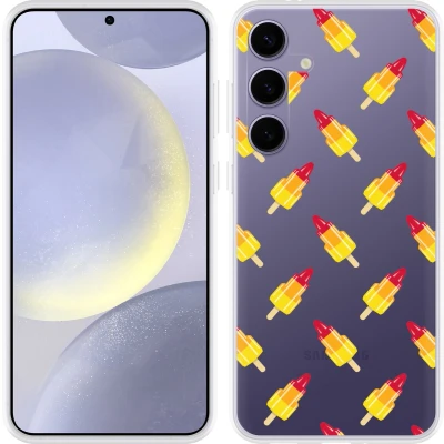 Afbeelding van Cazy Hoesje geschikt voor Samsung Galaxy S24+ Raketjes
