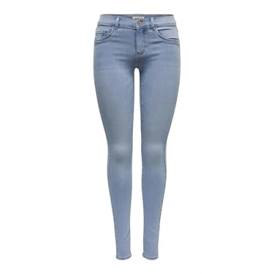 Afbeelding van ONLY Onlrain Reg Skinny DNM Noos, Mix lichtblauw, (XL) W x 32L dames,