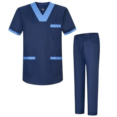 Afbeelding van MISEMIYA, Uniseks uniformen, uniform set, medisch met shirt en broek, uniformen voor gezondheidszorg, ref. 8178, XS