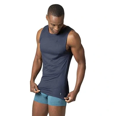 Afbeelding van Ondershirt Odlo Men Crew Neck Singlet Active F Dry Light Dark Sapphire L