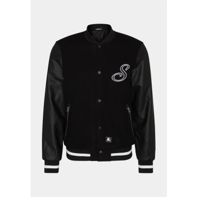 Afbeelding van Starter Script College Jas, Heren, Maat: Large, Black