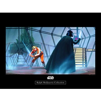 Afbeelding van Komar Poster Star Wars Classic RMQ Vader luik Carbonit Room