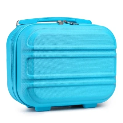 Afbeelding van Kono Vanity Case Make up Box Organizer Beauty Case, Blauw, 12 Inch,