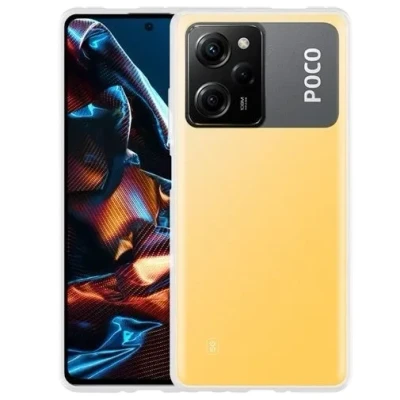 Afbeelding van Just in Case TPU Back Cover Transparant Poco X5 Pro