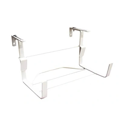 Afbeelding van Louis Moulin Bloembakhouder, ijzer, plat, verstelbare bevestigingen, 35 x 18 cm, wit
